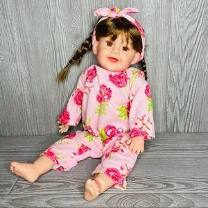Vintage laughing toddler collective baby doll Cathay collection with voice box